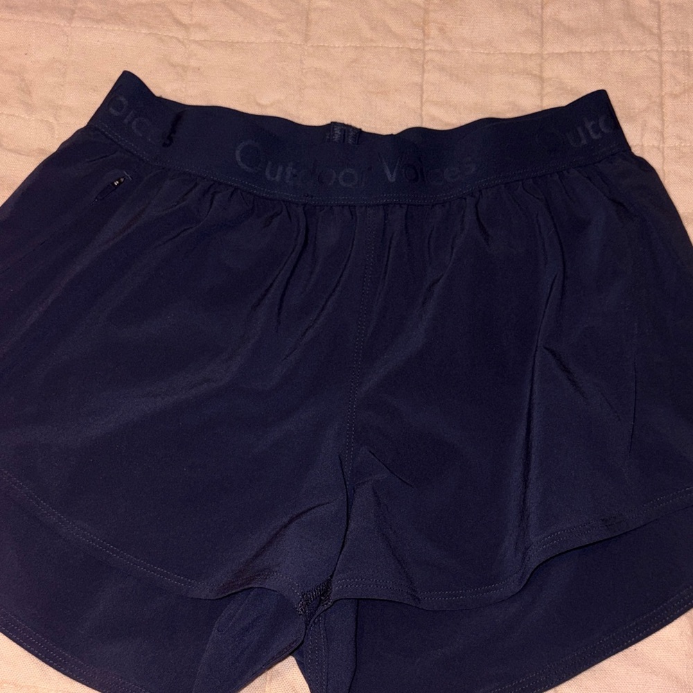 Outdoor Voices - NAVY - RELAY SHORT 3”